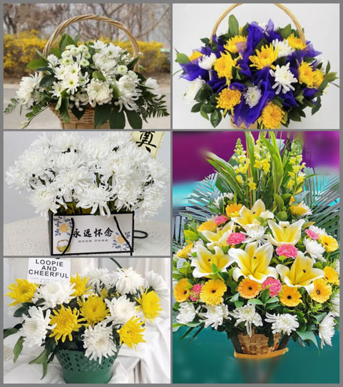 贵州毕节市黔西县谷里镇前华村白事提篮配送